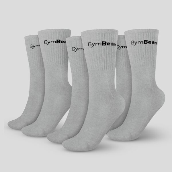 3/4 Sock 3Pack Grey zokni